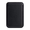 Slim Magnetic Card Holder - MagSafe Compatible - Black