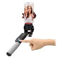 Smart 360-Degree Rotation Wireless Selfie Stick - Black