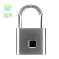Smart Padlock with Fingerprint Lock - Silver