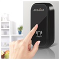 Smart Wireless Doorbell with Digital Thermometer - Black