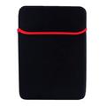 Soft Protective Laptop/Tablet Sleeve - 13" - Black / Red