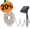 Solar LED Strip Light with 2 Working Modes - 3m - Colorful