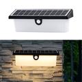 Solar Motion Sensor Wall Light YH0617-PIR - Warm White