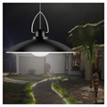 Solar Powered Hanging LED Light with Extension Cord - 2-Head