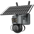 Solar-Powered PTZ Camera with Alarm Function & Floodlight S528