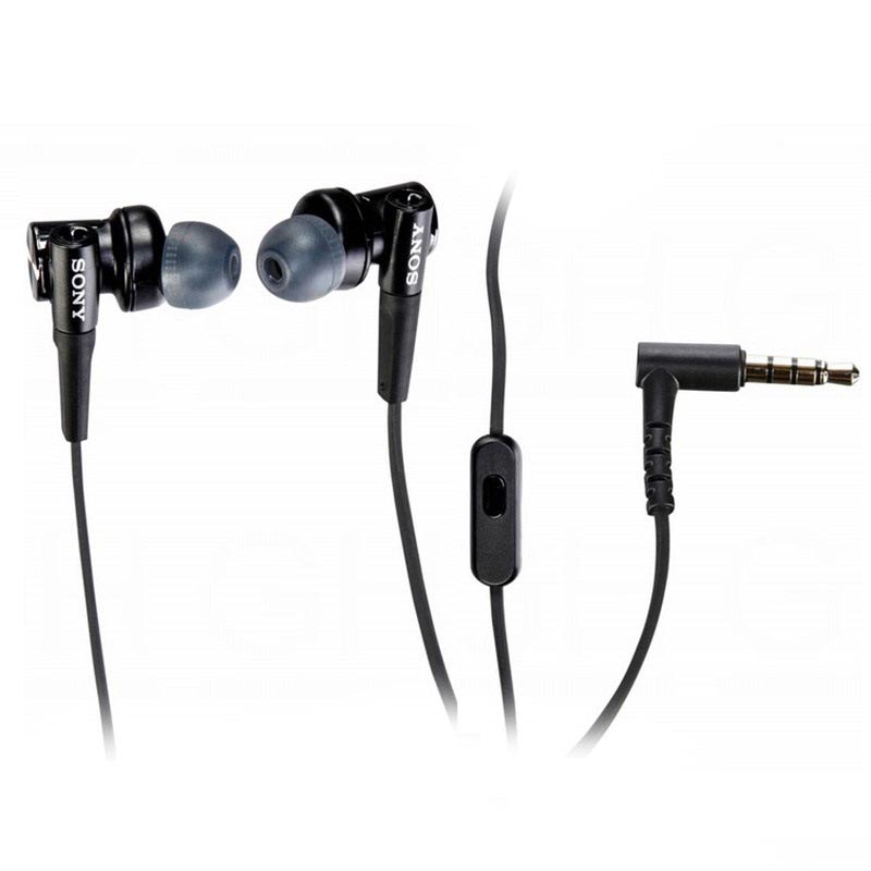 Get a Sony MDR-XB50AP Extra Bass In-Ear Headset in Black