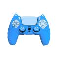 Sony PlayStation 5 DualSense Cat Ears Silicone Case with Thumb Caps - Baby Blue