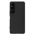 Sony Xperia 1 VI Anti-Fingerprint Matte TPU Case - Black