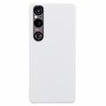 Sony Xperia 1 VI Rubberized Plastic Case - White