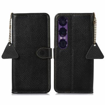 Sony Xperia 1 VII Wallet Leather Case with RFID