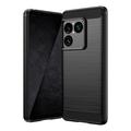 Sony Xperia 1 VIII Brushed TPU Case - Carbon Fiber