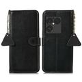 Sony Xperia 1 VIII Wallet Leather Case with RFID - Black