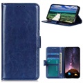 Sony Xperia 10 III, Xperia 10 III Lite Wallet Case With Stand Feature - Blue