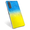 Sony Xperia 5 II TPU Case Ukrainian Flag - Two Tone