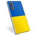Sony Xperia 5 II TPU Case Ukrainian Flag - Yellow and Light Blue