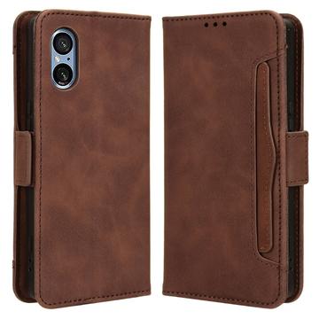 Sony Xperia 5 V Cardholder Series Wallet Case - Brown