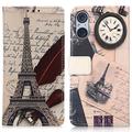 Sony Xperia 5 V Glam Series Wallet Case - Eiffel Tower