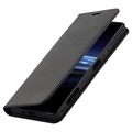 Sony Xperia Pro-I Wallet Leather Case with Kickstand - Black