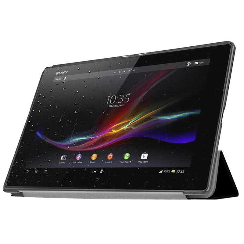 Buy Sony Xperia Z4 Tablet Lte Black Tri Fold Case Here