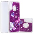 Sparkle Series Samsung Galaxy A20e TPU Case - Butterfly / Flowers