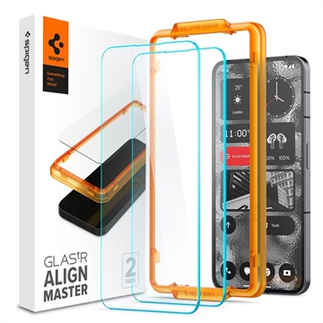 Nothing Phone (2) Spigen ALM Glas.tR Screen Protector - 9H - 2 Pcs.