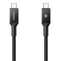 Spigen EB10015CC Essential USB-C Cable - 100W, 1.5m - Black