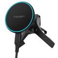 Spigen EV15MAQ Essential Qi2 Magnetic Car Holder/Wireless Charger - Black