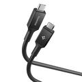 Spigen Essential EB24012CC USB-C Cable 240W - 40Gb/s, 1.2m - Black