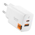 Spigen Essential EE202EU 2-Port Wall Charger 20W - White