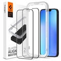 Spigen Glas.tR AlignMaster FC iPhone 13/13 Pro/14 Tempered Glass - Black - 9H