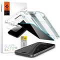 iPhone 15 Pro Spigen Glas.tR Ez Fit Privacy Screen Protector - 9H