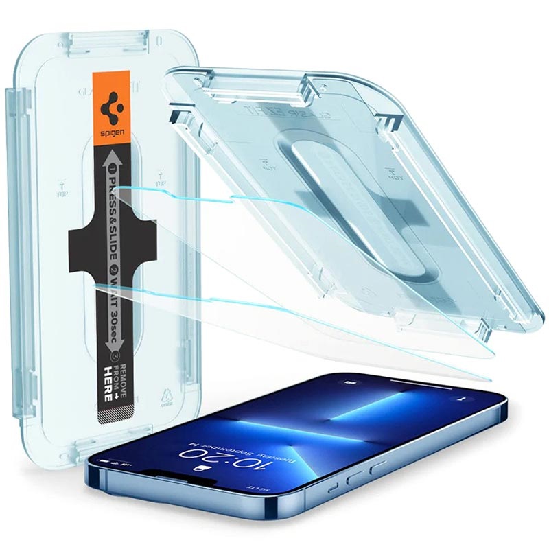 Spigen Glas.tR Ez Fit iPhone 13 Pro Max Tempered Glass Screen Protector - 9H