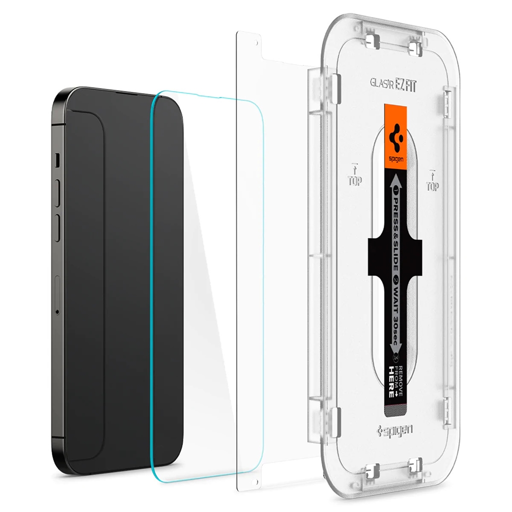 Vidrio Templados Spigen - TR Slim p/iPhone 14 Pro Max - Transparente -  OneClick Distribuidor Apple