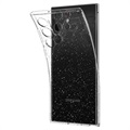 Spigen Liquid Crystal Glitter Samsung Galaxy S22 Ultra 5G Case - Transparent