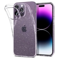 Spigen Liquid Crystal Glitter iPhone 14 Pro Case - Transparent