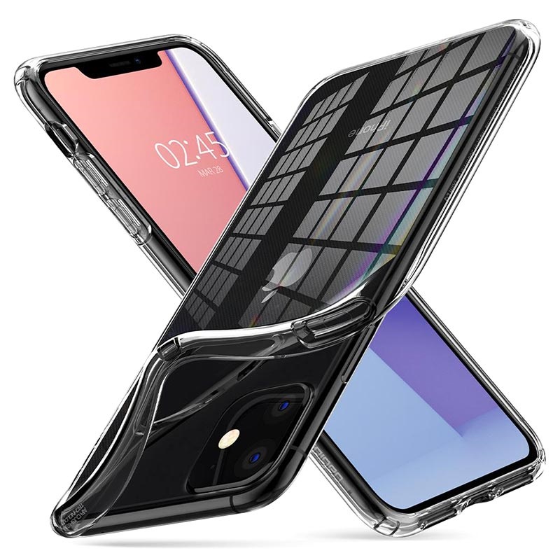 Funda Funda iPhone 11 Pro Case Spigen Liquid Crystal Gli tal Quartz