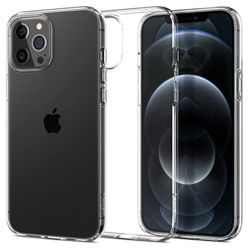 Spigen Liquid Crystal iPhone 12/12 Pro TPU Case - Transparent