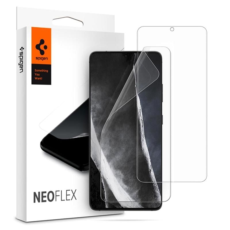 Spigen Neo Flex Hd Samsung Galaxy S21 Ultra 5g Screen Protector 2 Pcs