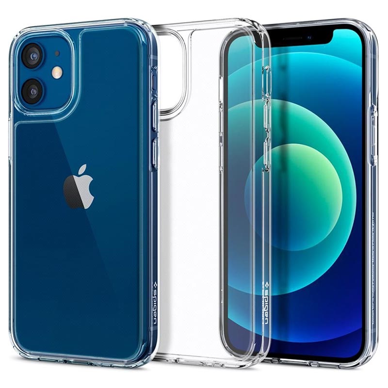 Spigen Quartz Hybrid Iphone 12 Mini Case Crystal Clear