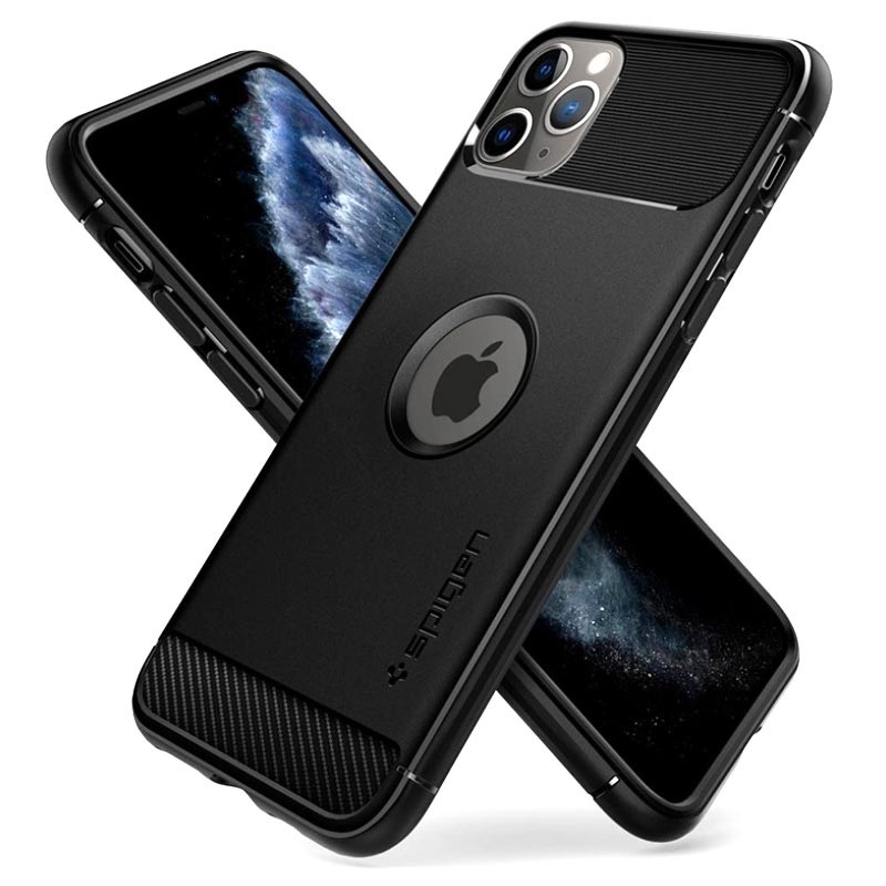 Spigen Rugged Armor iPhone 11 Pro Case - Black