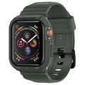 Spigen Rugged Armor Pro Apple Watch 7/SE/6/5/4 TPU Case - 44mm/45mm - Green