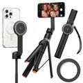 Spigen S581W MagFit Selfie Stick Tripod with Bluetooth Remote - Black