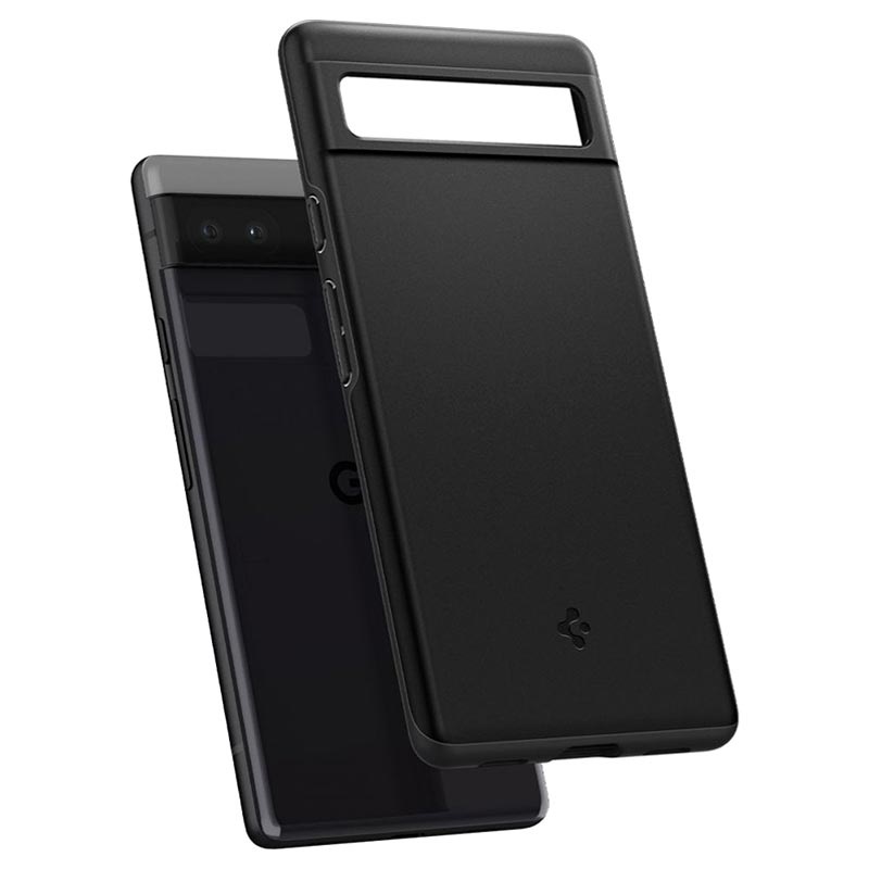 Spigen Thin Fit Google Pixel 6a Hybrid Case Black