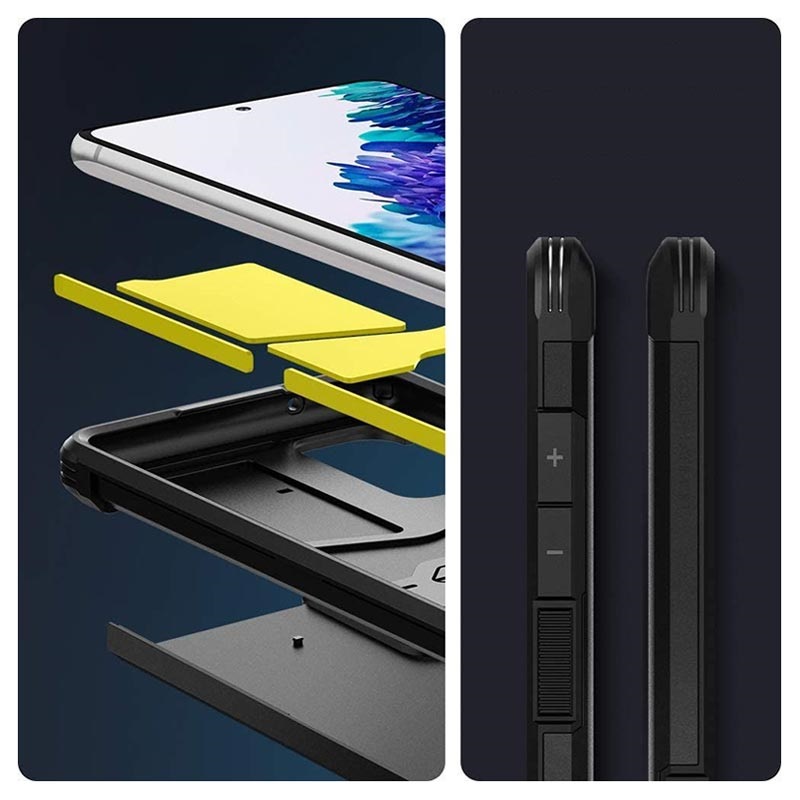 Spigen Tough Armor Samsung Galaxy S Fe Case Black