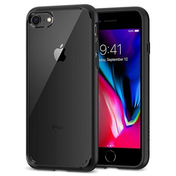 iPhone 7/8/SE (2020)/SE (2022) Spigen Ultra Hybrid 2 Case - Black