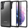 Spigen Ultra Hybrid Samsung Galaxy S21 5G Case - Black / Clear