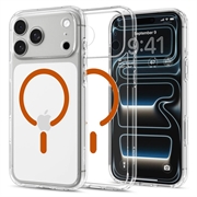iPhone 17 Pro/18 Pro Spigen Ultra Hybrid MagSafe Case - Orange / Clear