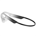 Sports Bluetooth 5.0 Air Conduction Headphones K9 - White / Black