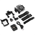 Sports SJ60 Waterproof 4K WiFi Action Camera - Black