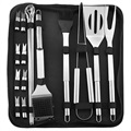 Stainless Steel Barbecue Tool Set with Portable Bag - 20 Pcs.